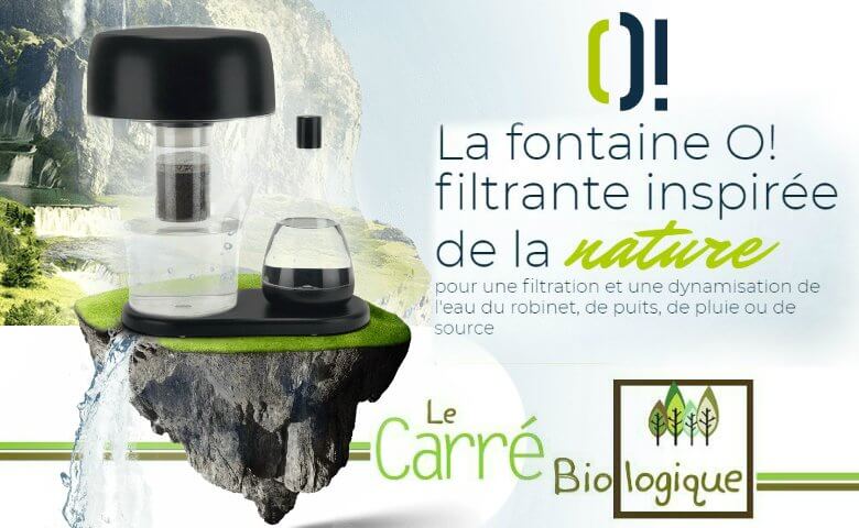 Votre magasin bio de janzé le carre biologique propose O la fontaine naturellement eau
